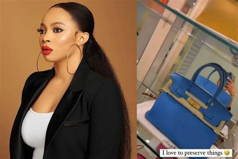 Toke Makinwa shows off her Hermes bags collection (video)